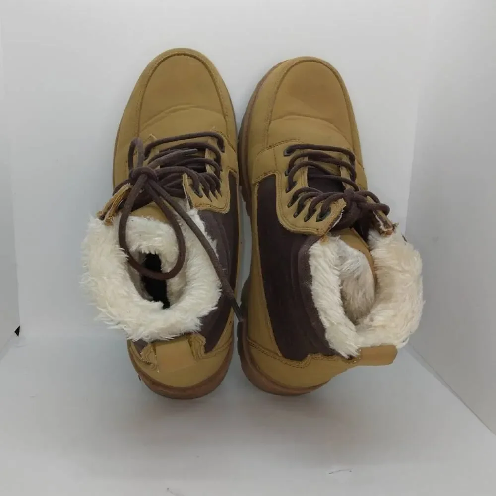 SEAN JOHN KINGSWOOD 2 Mens Tan & Brown Suede Winter Boots - Size: 10